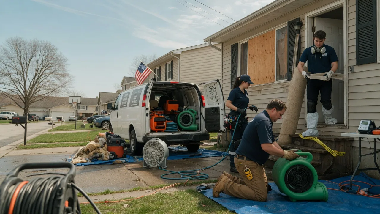 Water Damage Restoration in Ozawkie, KS near me
